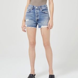 Agolde denim shorts